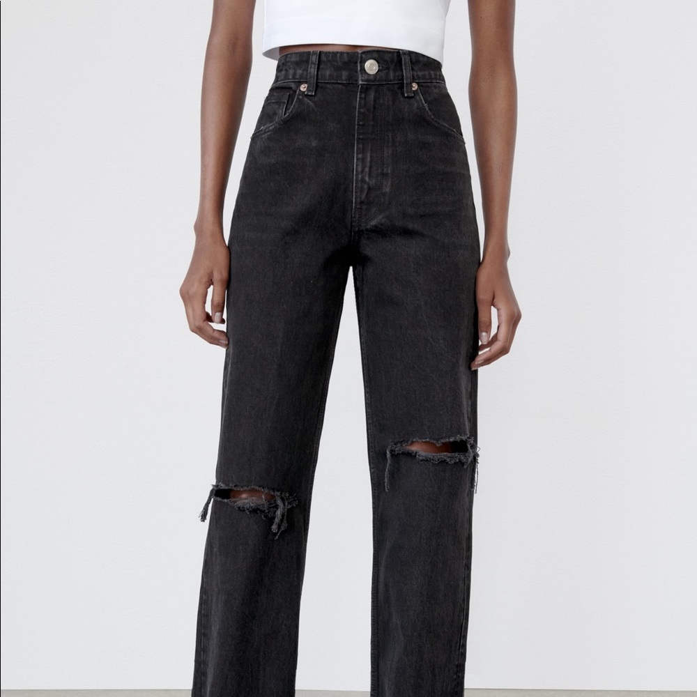 Zara Wide Leg Jeans NWOT